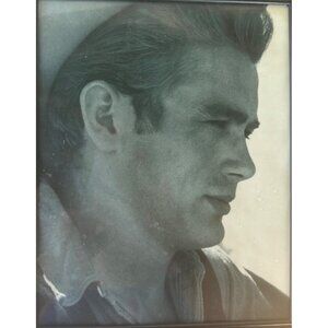 Classic James Dean Black & White 8X10 Wall Poster (READ NOTES)